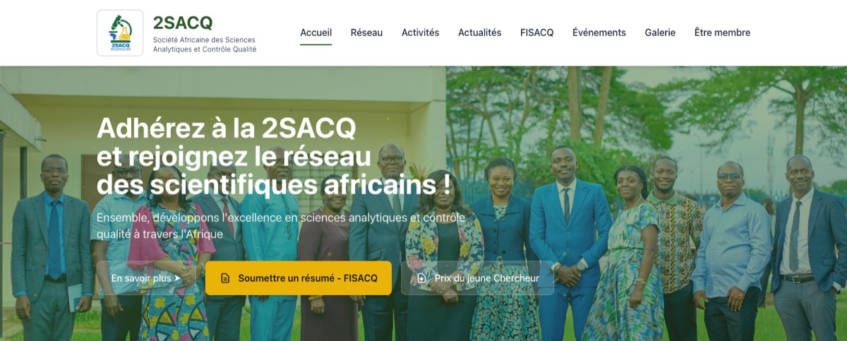 Capture du site 2SACQ